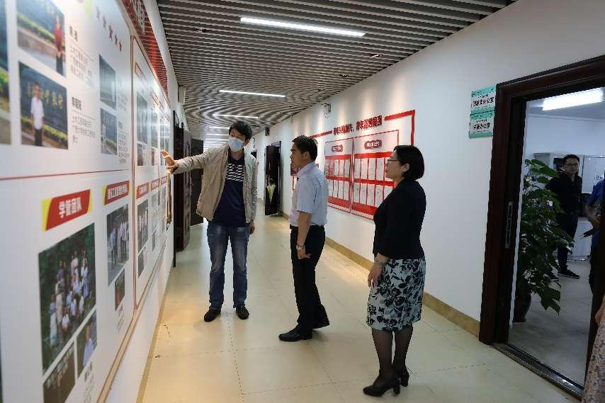 牙韩高书记一行参观星空体育(中国)官方网站-xingkong sports土木工程学院